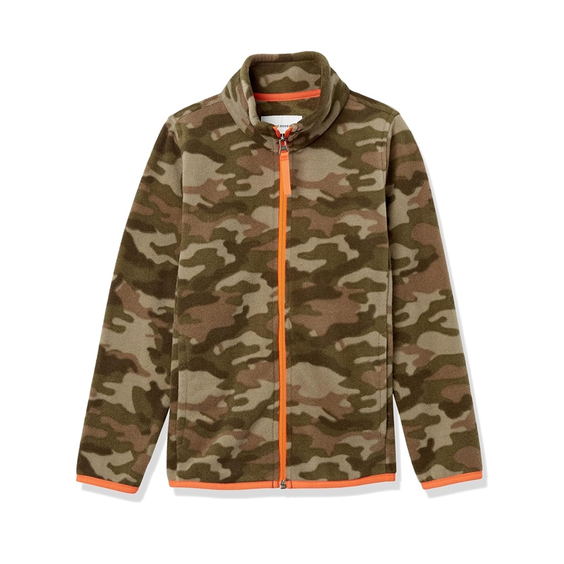 Polar fleece tam zip gödəkçə